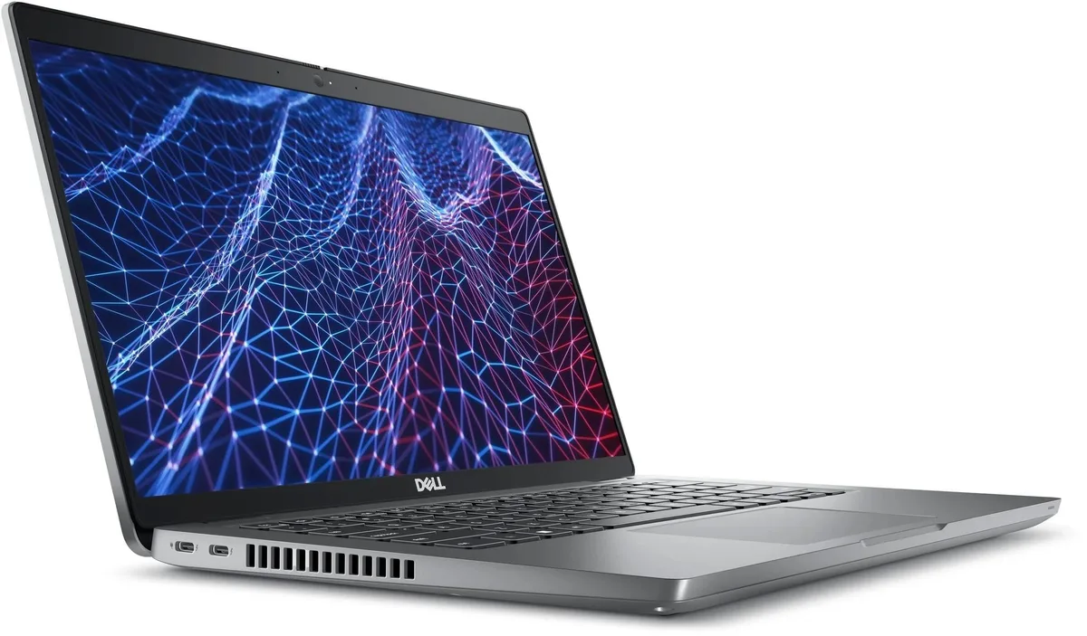 Silver Dell Latitude 5530 15.6 inch laptop closed on table