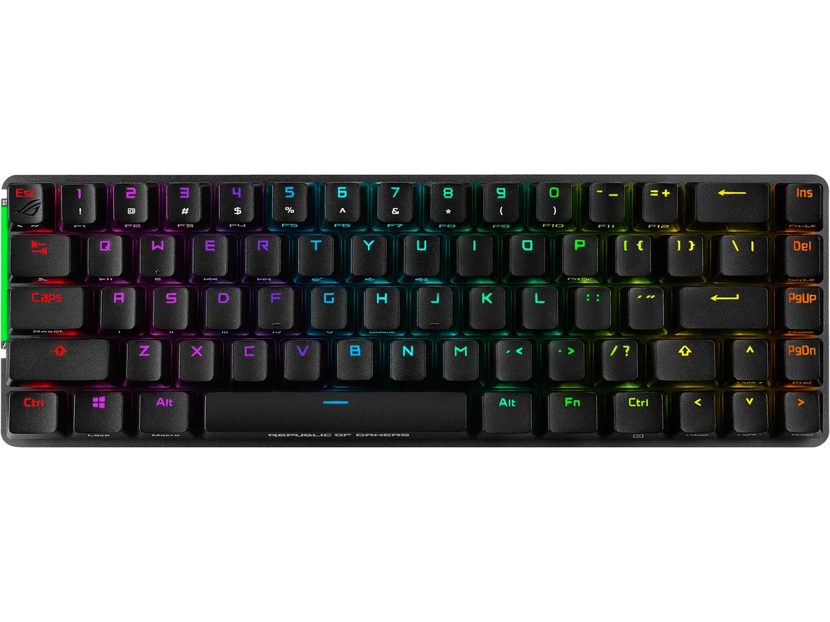 ASUS ASUS 90MP01Y2-BKUA00 ROG Falchion 65% Mechanical Gaming Keyboard Cherry MX RGB Blue — product photo