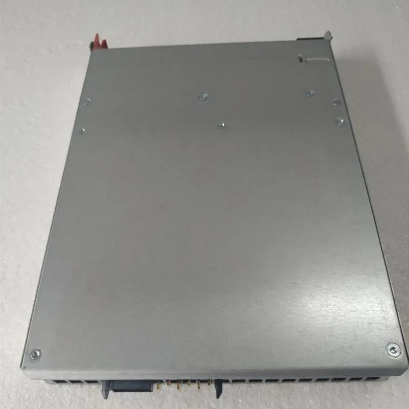 Rectangular ATX power supply unit with matte black finish and cooling fan visible