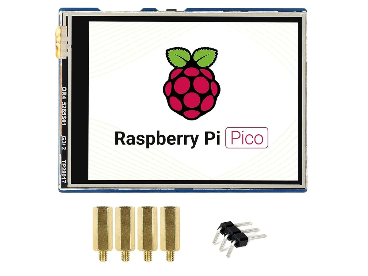 LORDWORLD LORDWORLD 2.8inch Touch Display 320×240 for Raspberry Pi Pico development board — 제품 사진