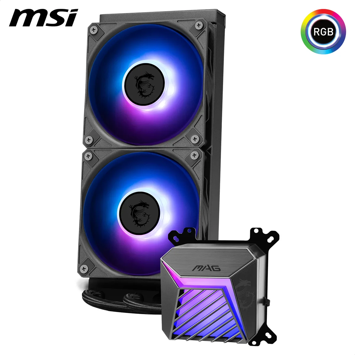 MSI MSI MAG CORELIQUID A15 240 liquid cooler — product photo