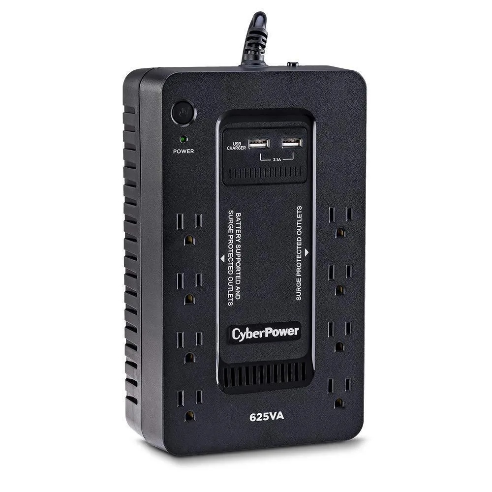CyberPower CyberPower ST625U UPS 625VA 360W 120V 8 Outlets USB — Produktfoto