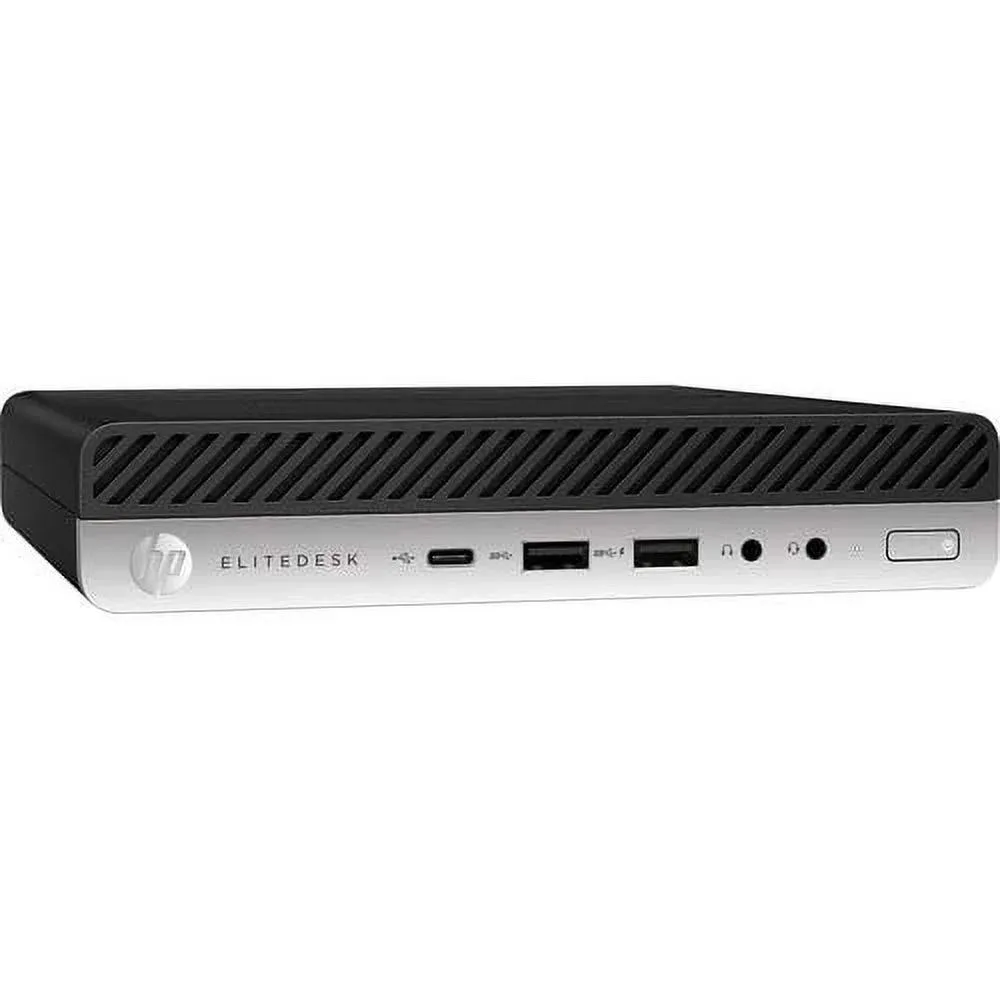 HP HP EliteDesk 800 G4 Mini desktop PC i5-8500T 2.1GHz 8GB 256GB W11P 2 waterproof Bluetooth speakers — toote foto