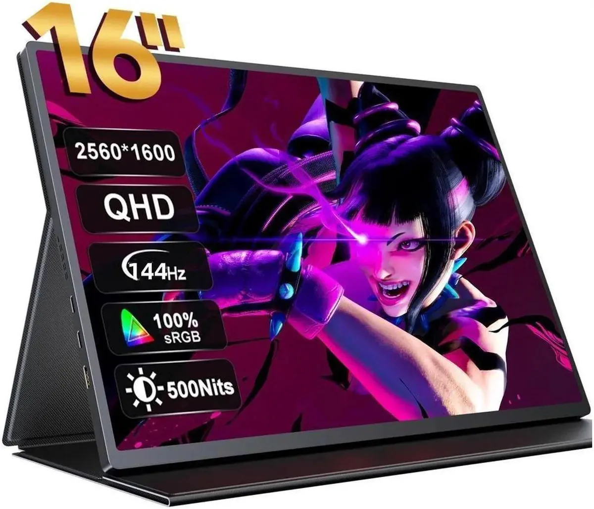 Uperfect Uperfect M160C01W 16" portable monitor 2560 x 1600 144Hz — toote foto