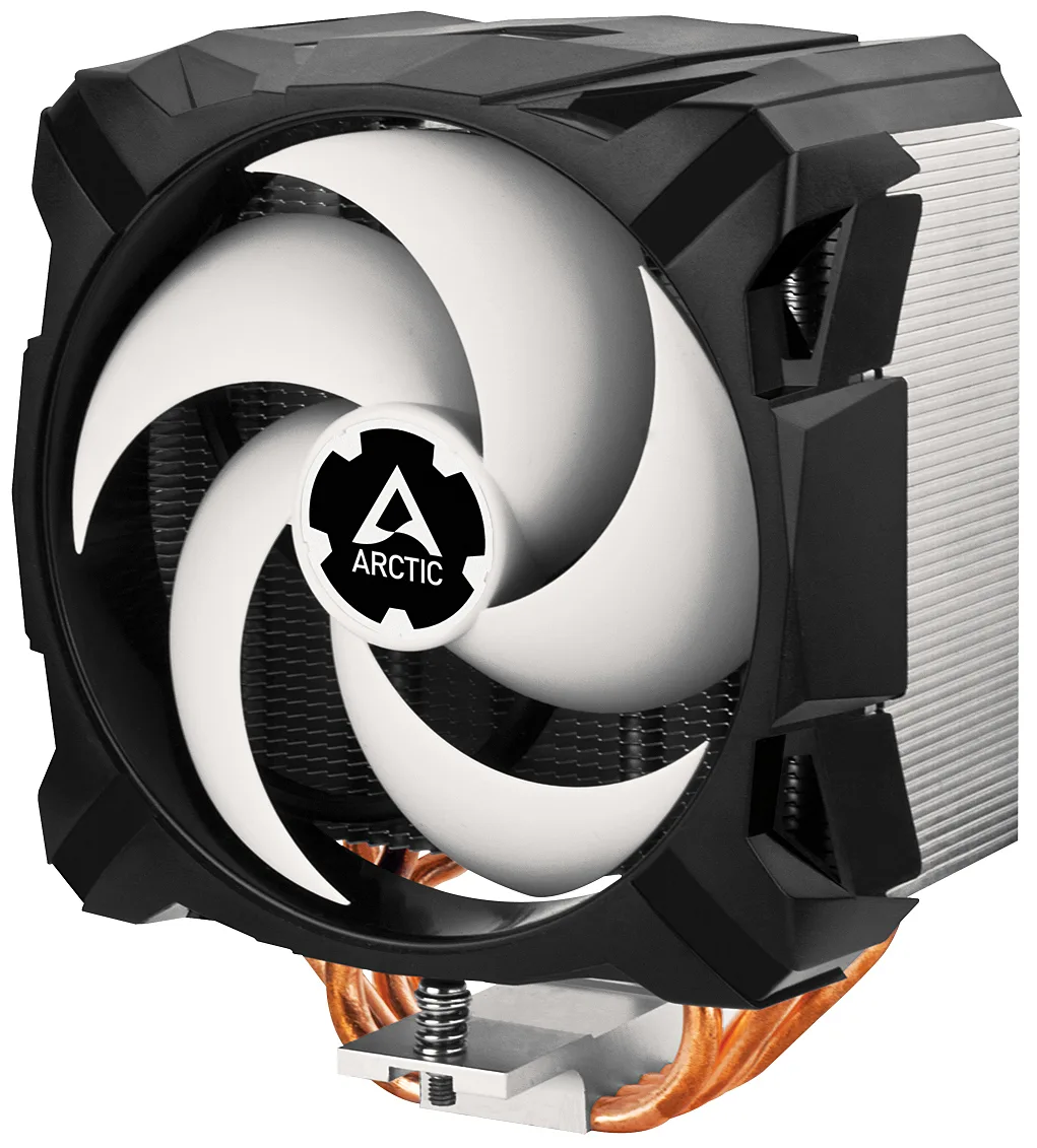 Single-tower CPU cooler with four heat pipes and 120 mm fan