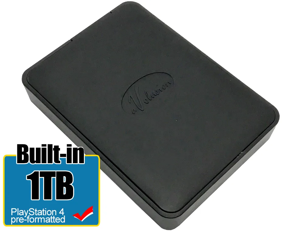GoHardDrive GoHardDrive 1 TB USB 3.0 portable hard drive PS4 pre-formatted 5400 RPM 2.5" black — preces foto