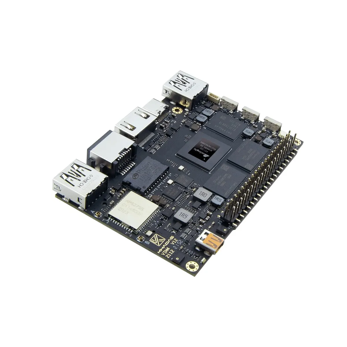 Khadas Khadas VIM4 Amlogic A311D2 development board 8GB LPDDR4X active cooling — ภาพสินค้า
