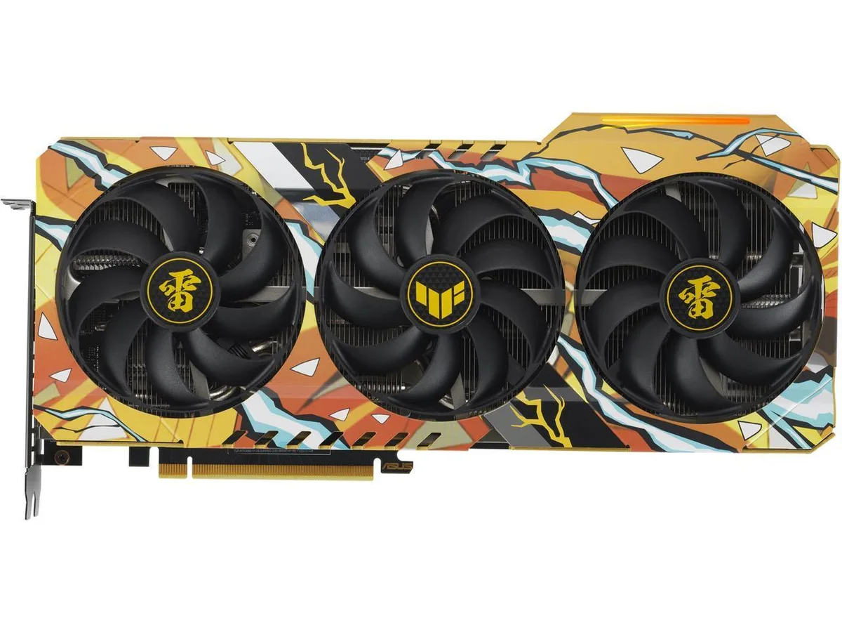 ASUS ASUS GeForce RTX 3060 Demon Slayer 12GB GDDR6 graphics card — 商品写真
