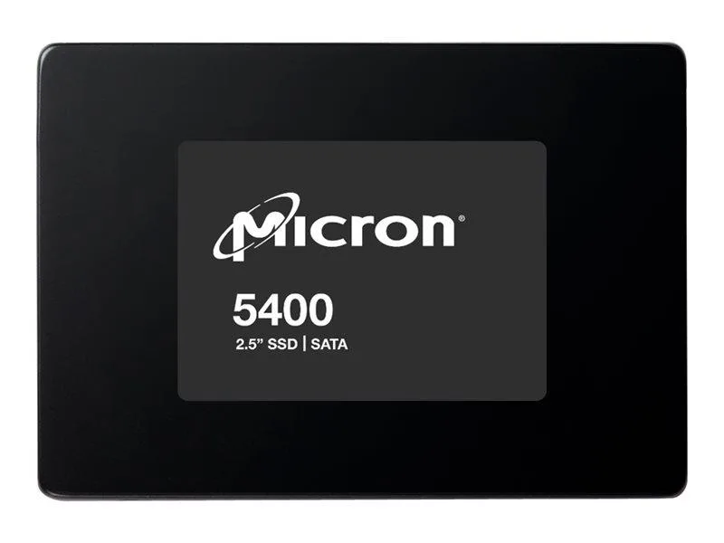 A standard 2.5 inch SATA SSD in a plain metal casing
