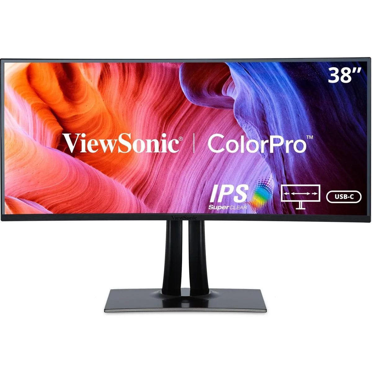 ViewSonic ViewSonic VP3881A 38" WQHD+ Curved IPS Monitor — product photo