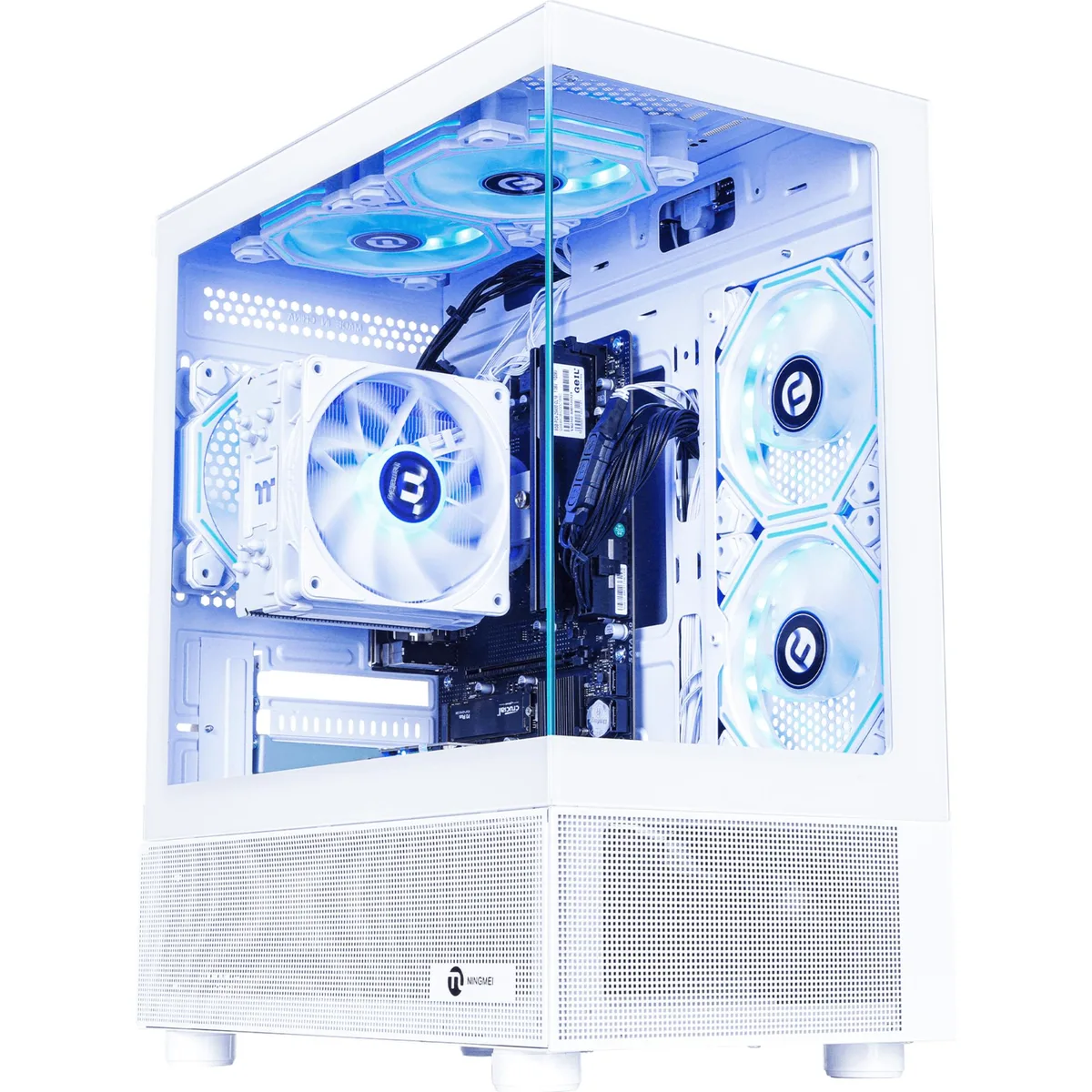 NINGMEI NINGMEI Soul Gaming PC Ryzen 5 5600GT 16GB DDR4 1TB NVME 550W White — photo du produit