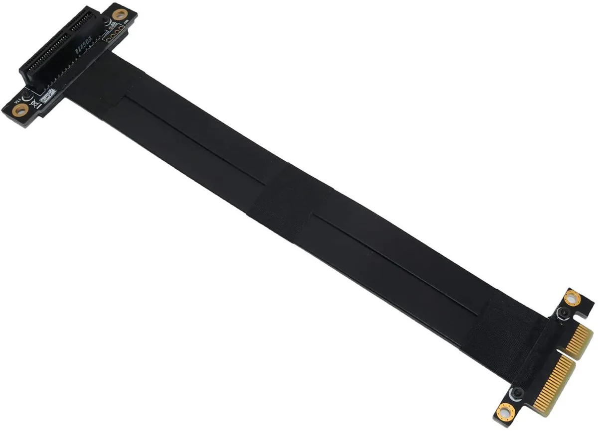 myVolts myVolts PCIe x4 Riser Cable 20cm 90° Upgrade — photo du produit
