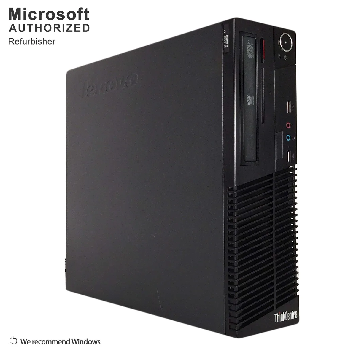 Small black desktop tower, compact small form factor