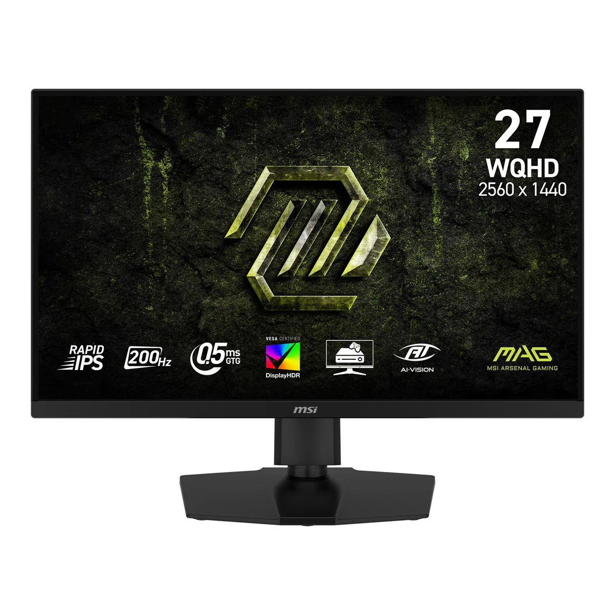 MSI MSI MAG 274QPF E20 27" 2560x1440 200Hz gaming monitor — صورة المنتج