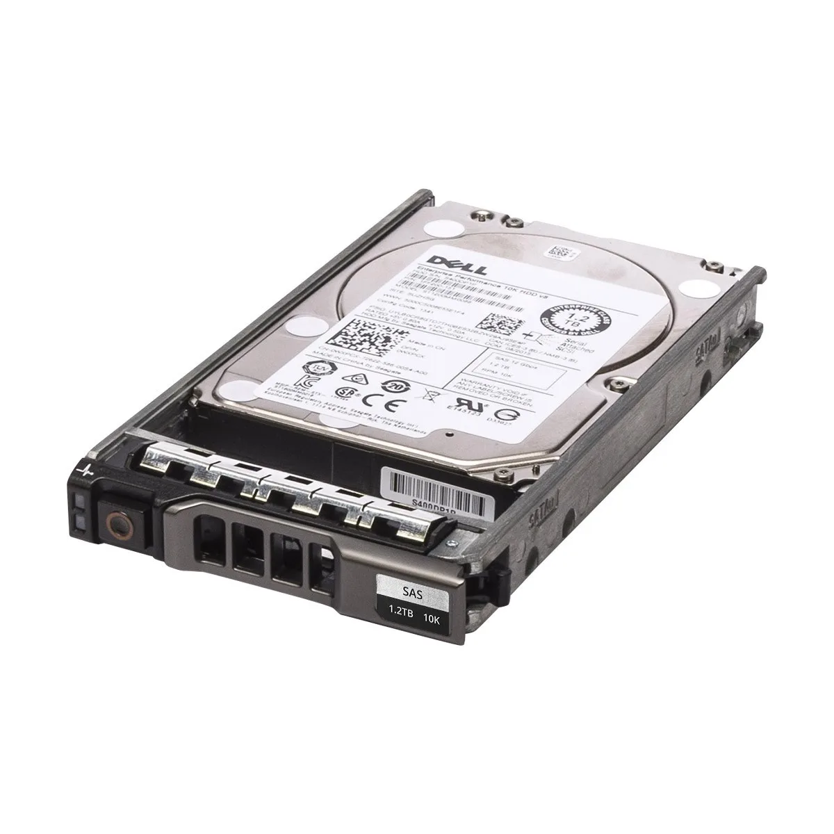 Silver 2.5 inch internal hard drive with SAS connector