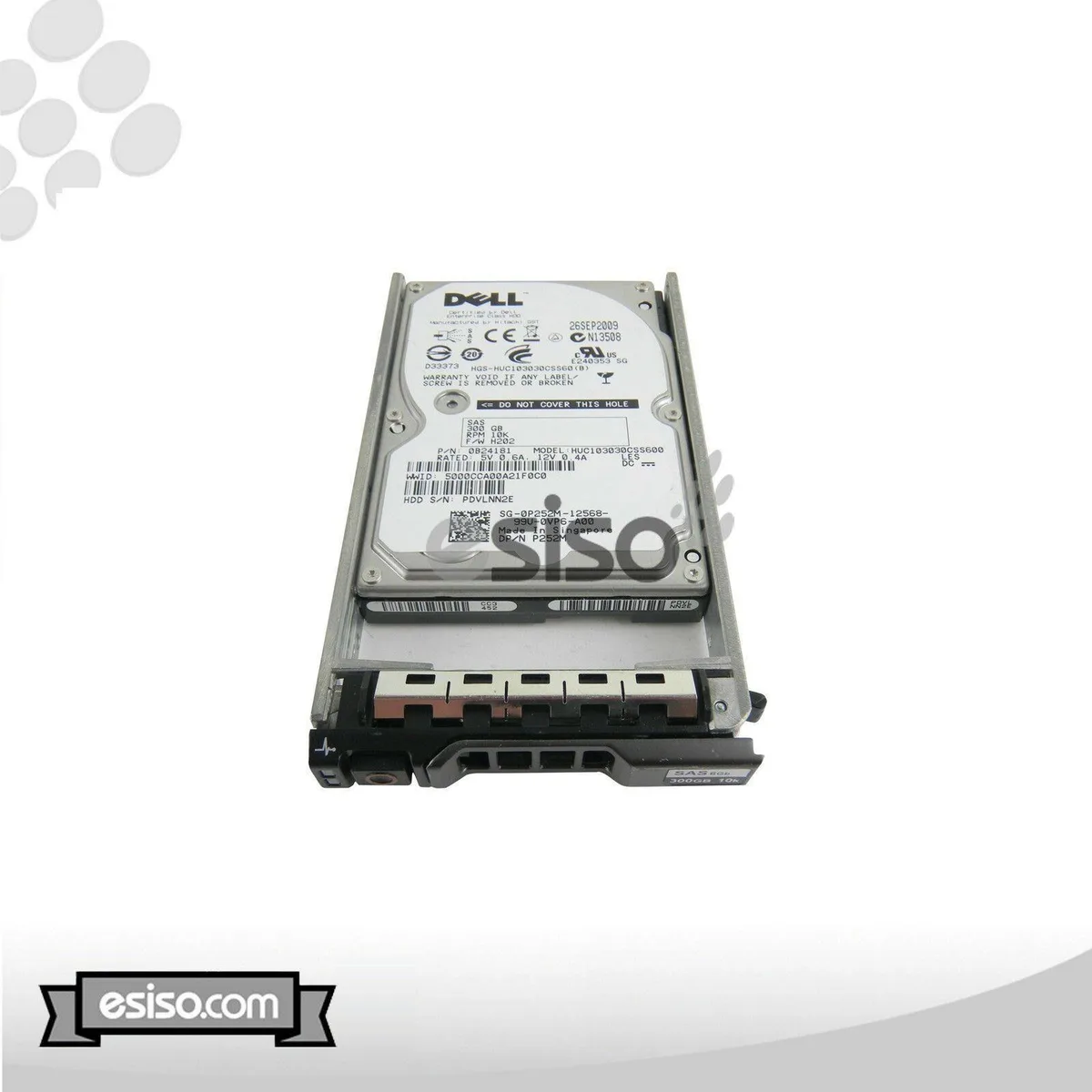 DELL DELL HUC103030CSS600 300GB 10000RPM 2.5" SAS internal hard drive — foto del producto