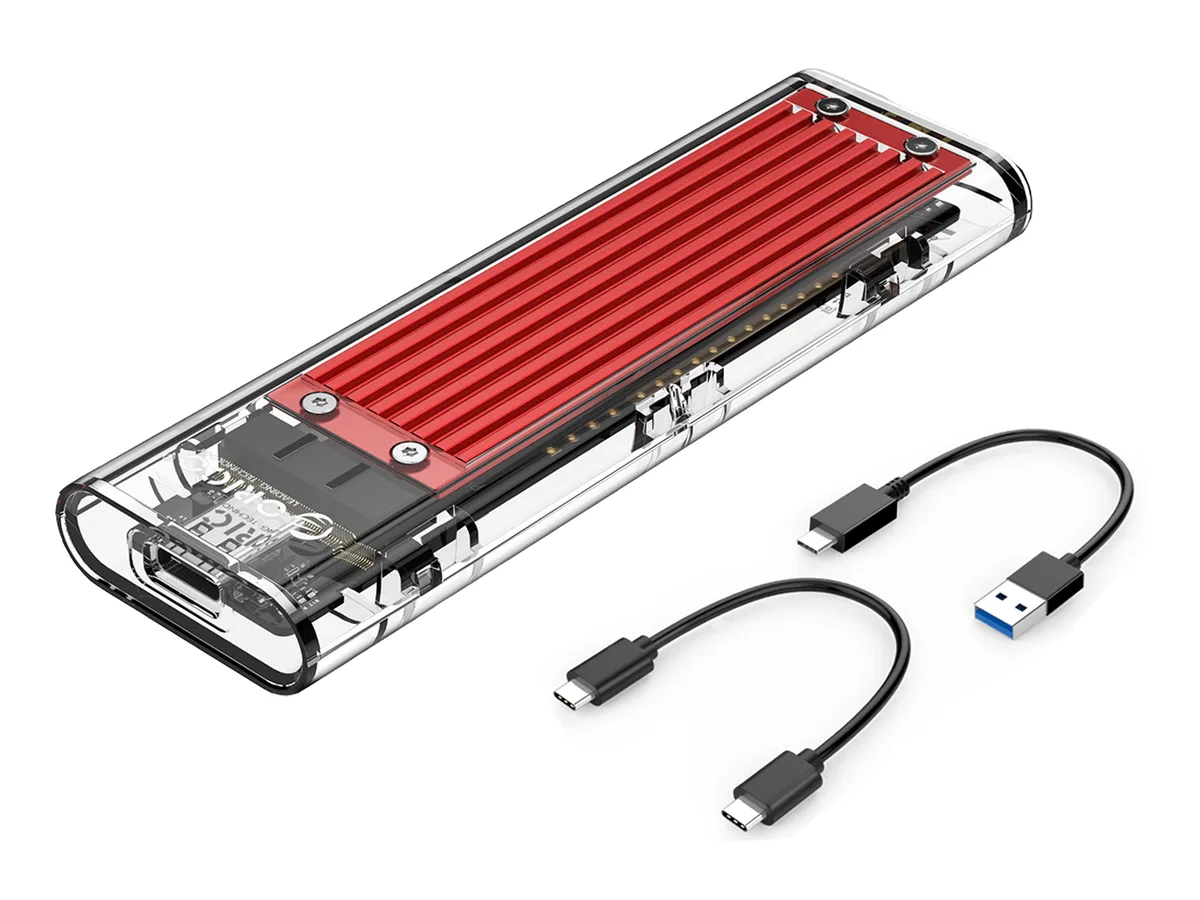 Orico Orico M.2 NVMe Enclosure USB 3.2 Gen 2 10 Gbps Red — photo du produit