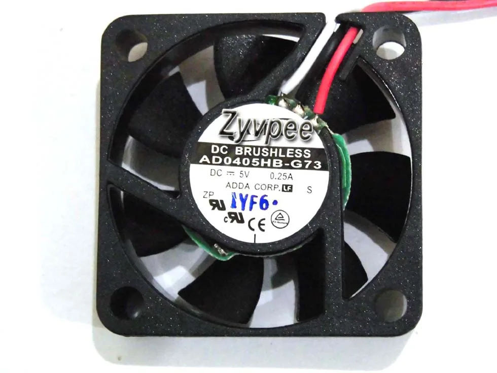 Zyvpee Zyvpee AD0405HB-G73 40mm 5V 0.25A 3-pin case fan — foto produk