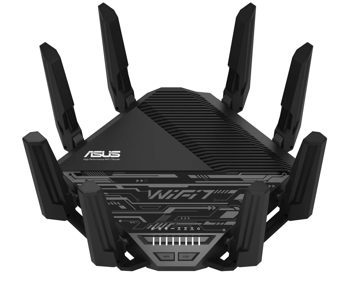 ASUS ASUS RT-BE96U Wi-Fi 7 wireless router — product photo