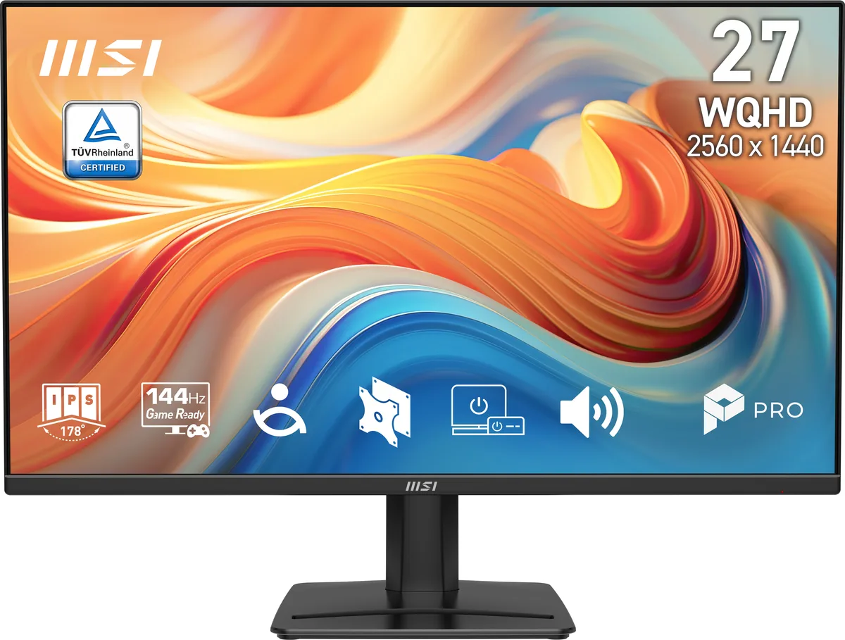 MSI MSI PRO MP275Q E14 27" 144Hz WQHD IPS monitor — product photo