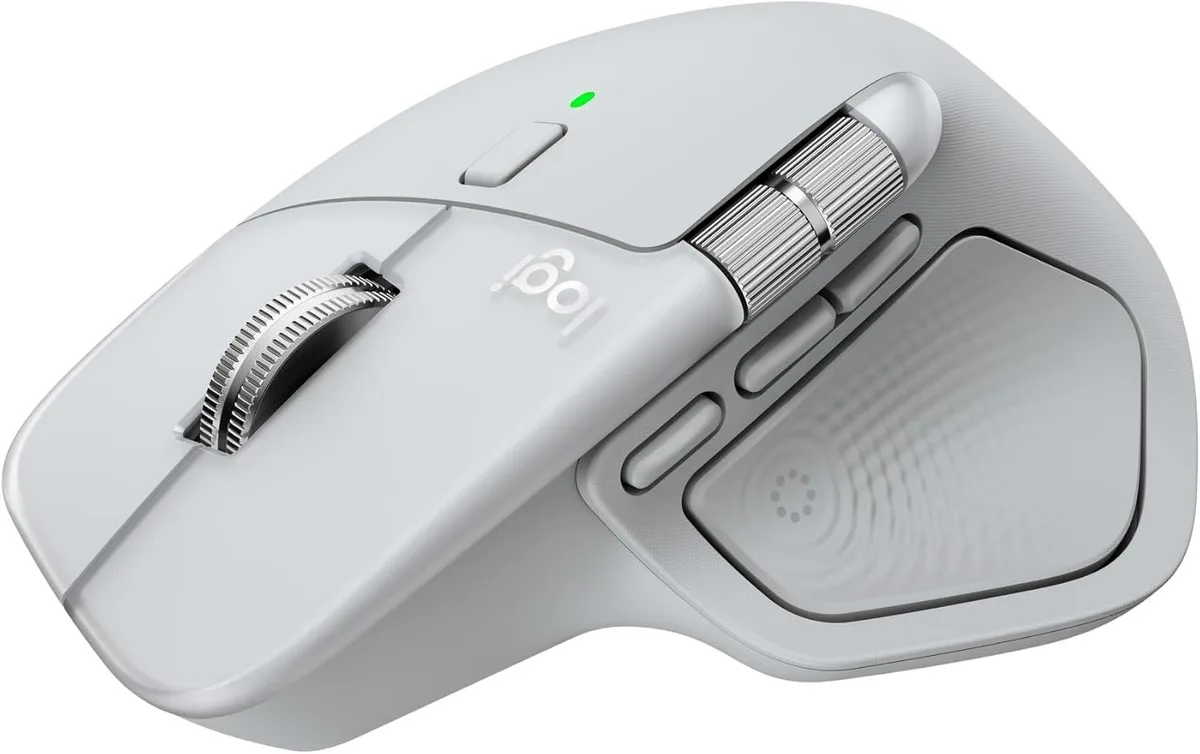 Logitech Logitech MX Master 4 for Mac Mouse 910-007574 White Silver — fotografia produktu