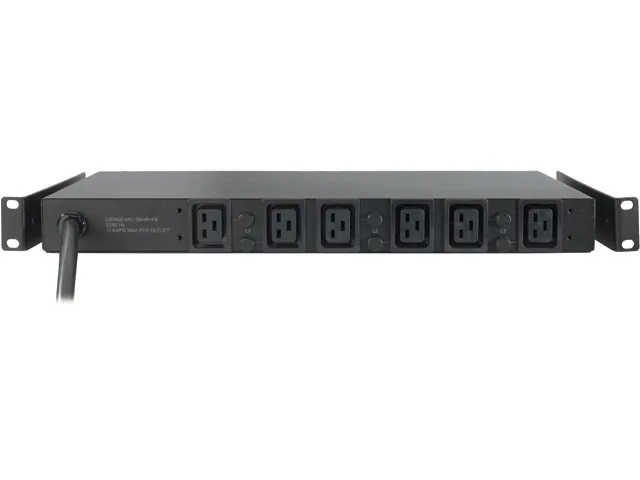 APC APC AP7516 Basic PDU 208V 3PH 50A 6×C19 1U — product photo