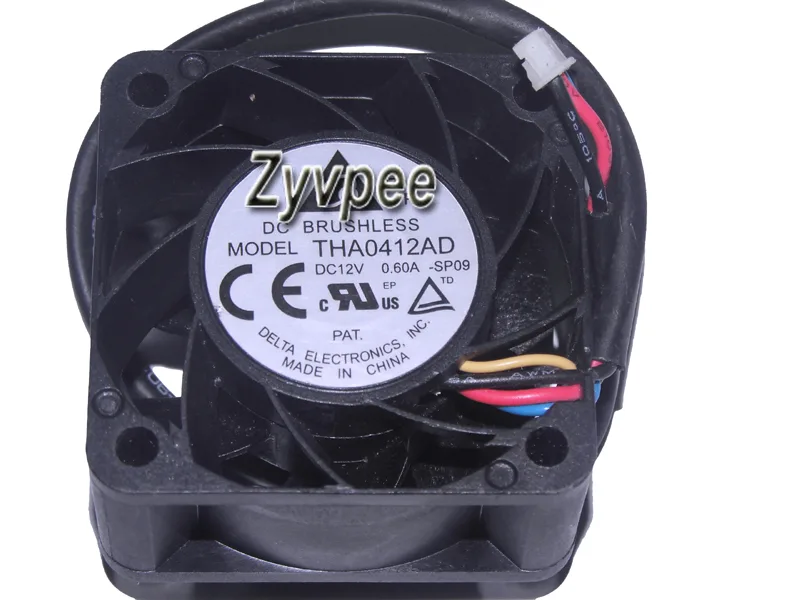 Zyvpee Zyvpee THA0412AD 40x20mm 12V .6A 4-pin case fan — ภาพสินค้า