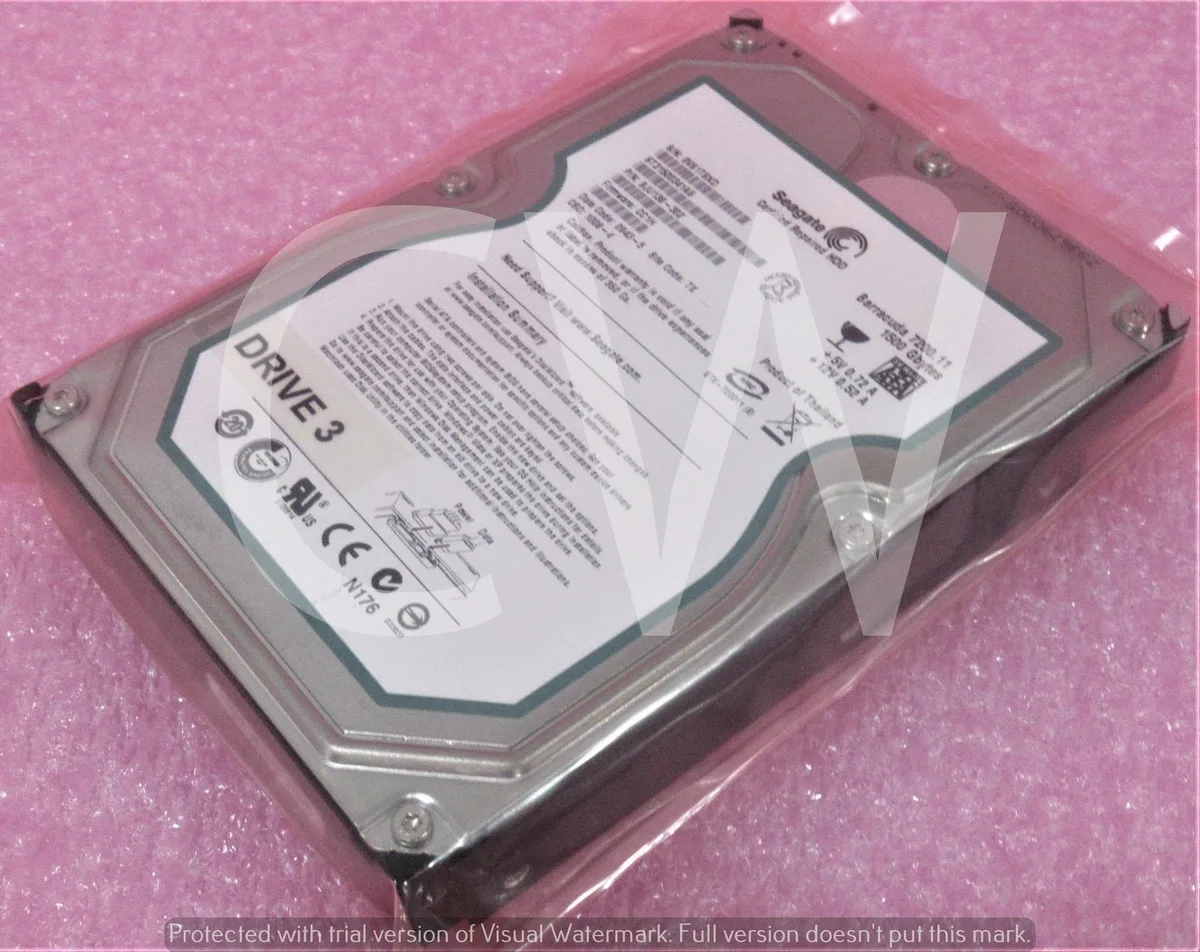 Seagate Seagate Barracuda 7200.11 ST31500341AS 1.5TB 7200RPM 32MB SATA 3.5" internal hard drive — foto del producto
