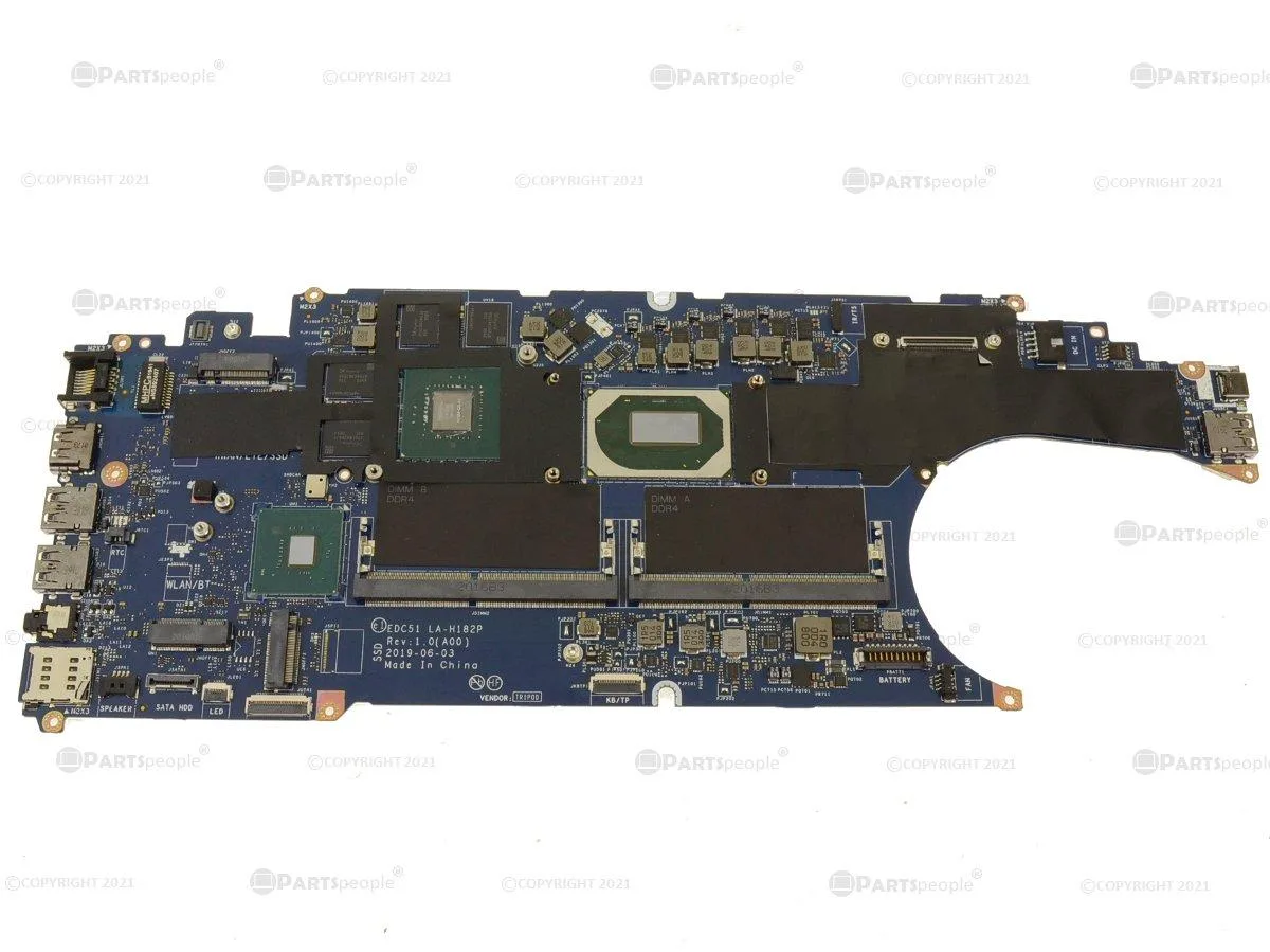 DELL DELL Precision 3541 Motherboard Intel Xeon E-2276M 2.8GHz Discrete Graphics 00KFM — 商品照片