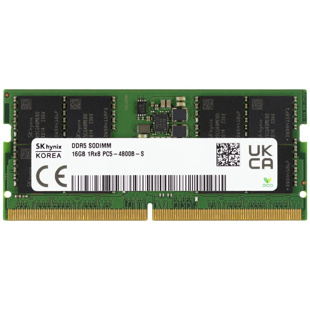 SK hynix SK hynix HMCG78MEBSA 16GB DDR5 4800MHz CL40 262-Pin laptop RAM — foto produk