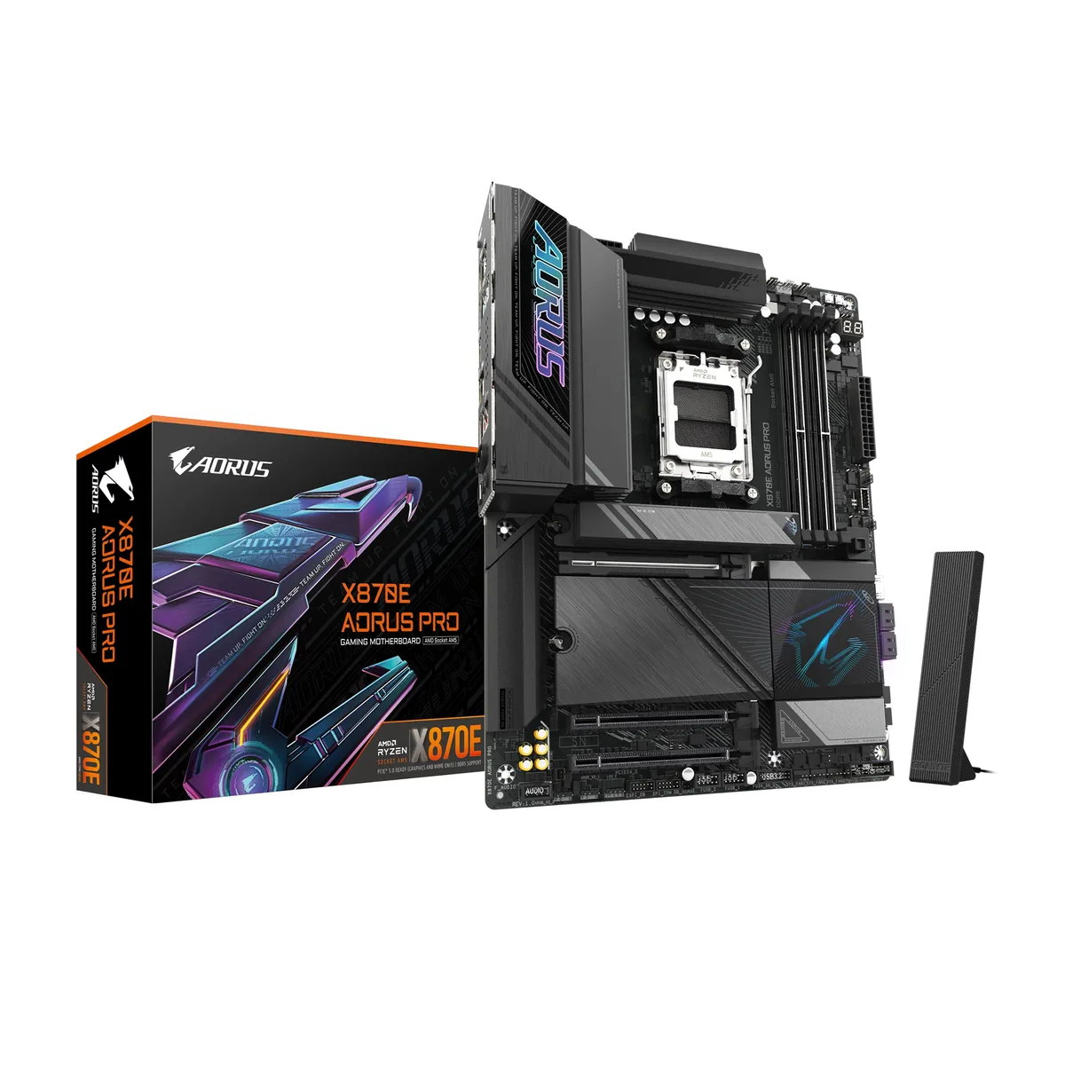 GIGABYTE GIGABYTE X870E AORUS PRO AMD motherboard — product photo