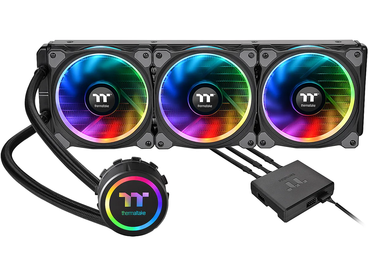 Thermaltake Thermaltake Floe Riing RGB 360 liquid cooler CL-W158-PL12SW-A — product photo