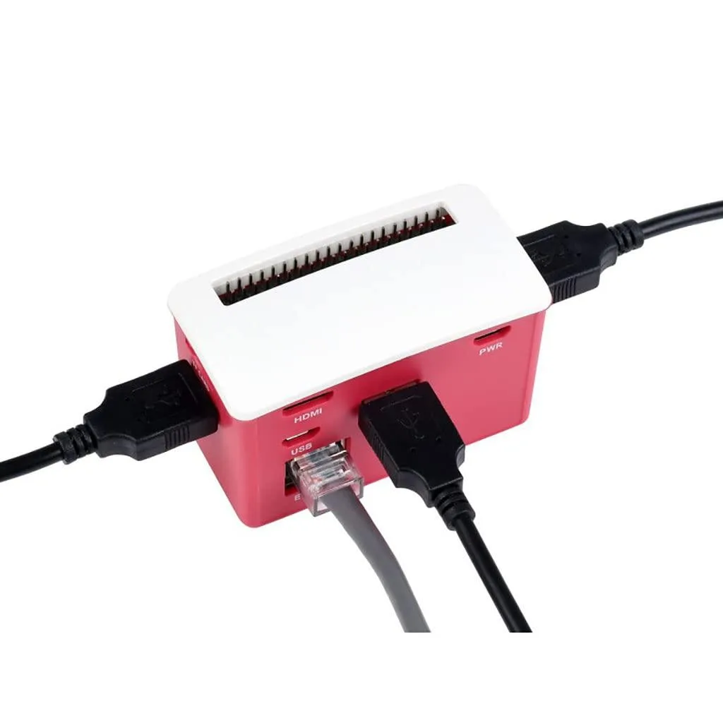 LORDWORLD LORDWORLD PoE HUB Box for Raspberry Pi Zero, 3x USB 2.0, 10/100 Ethernet, 802.3af — produktfoto