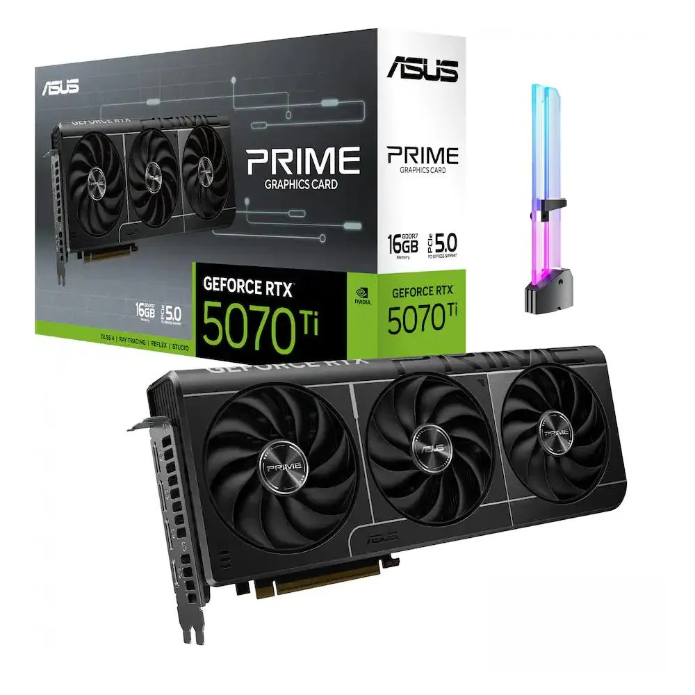ASUS ASUS Prime GeForce RTX 5070 Ti OC 16GB GDDR7 graphics card — toote foto