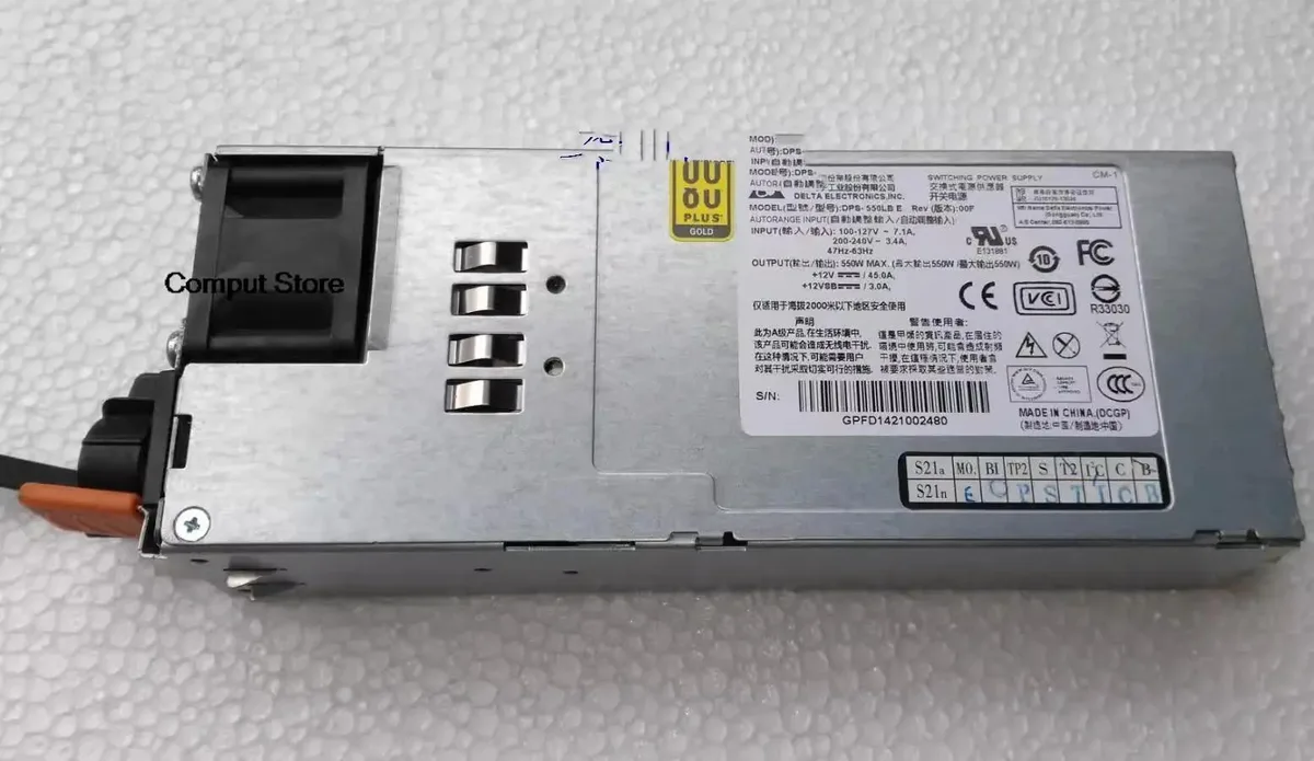 KHACHIMO KHACHIMO RN4220 Server Power Supply 550W DPS-550LB E — product photo