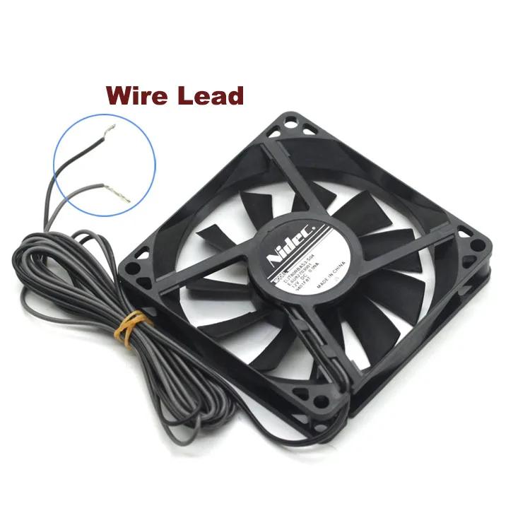 SXDOOL SXDOOL 80mm Slim Hydraulic Case Fan DJT80RBAS3-S04 2400RPM 12V 0.09A — product photo