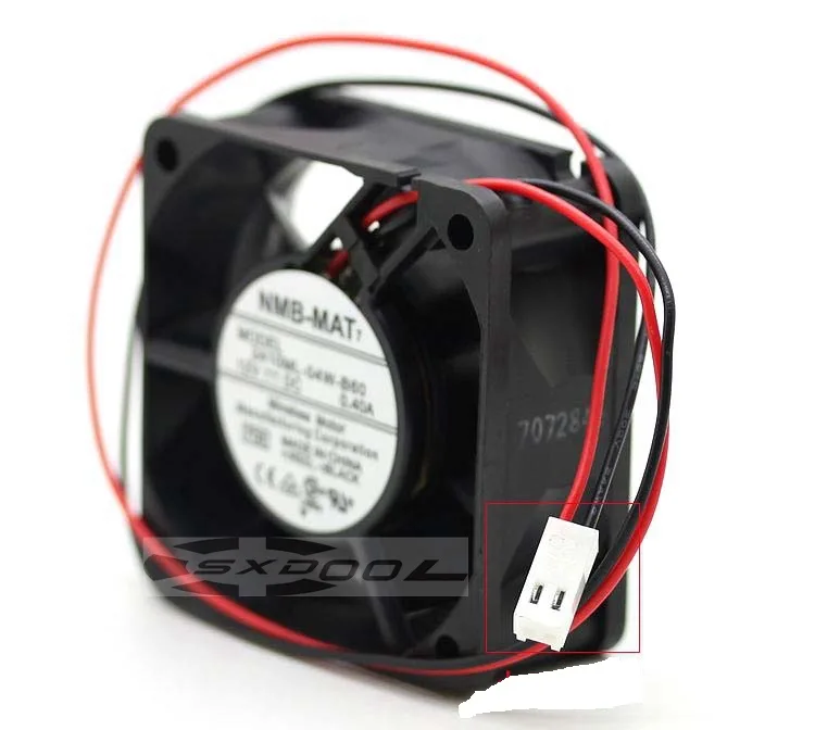 SXDOOL SXDOOL 2410ML-04W-B60 60mm 12V 0.40A 5300RPM 25CFM 36DBA 2 Pin case fan — 商品照片