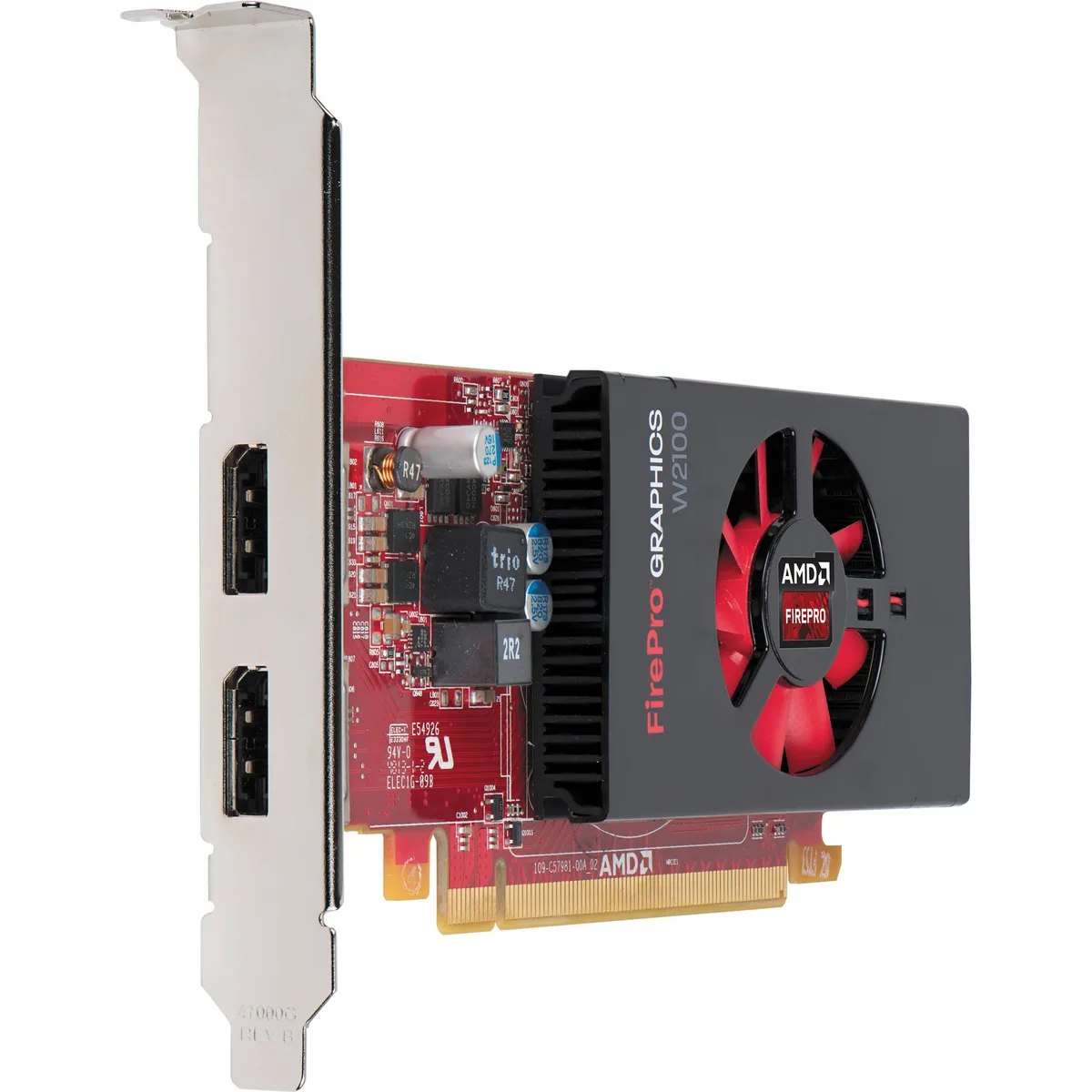 ATI ATI W2100 2GB GDDR3 128-bit workstation graphics card — photo du produit