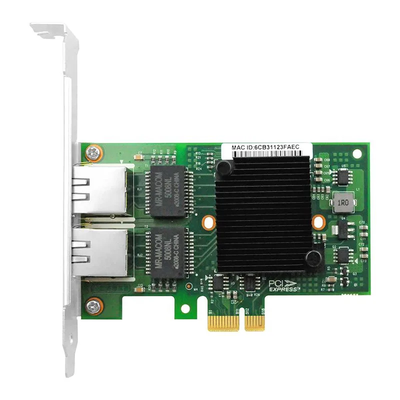 LR-LINK LR-LINK LREC9222HT PCI Express x1 dual-port RJ45 Gigabit network card — 제품 사진