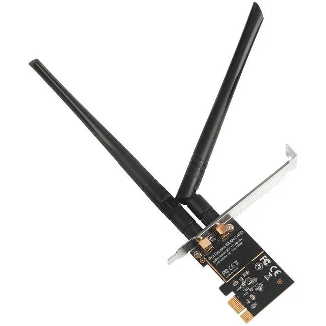 SIIG, Inc SIIG, Inc Wireless 2T2R Dual Band WiFi Ethernet PCIe Card AC1200 LB-WR0011-S1 — productfoto