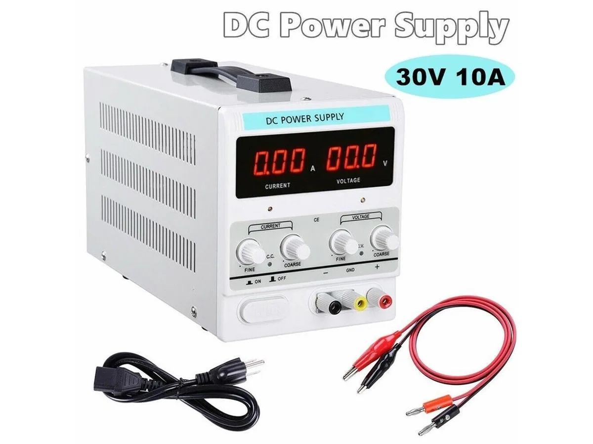 Computerzone Computerzone 30V 10A Adjustable DC Power Supply 110V — photo du produit