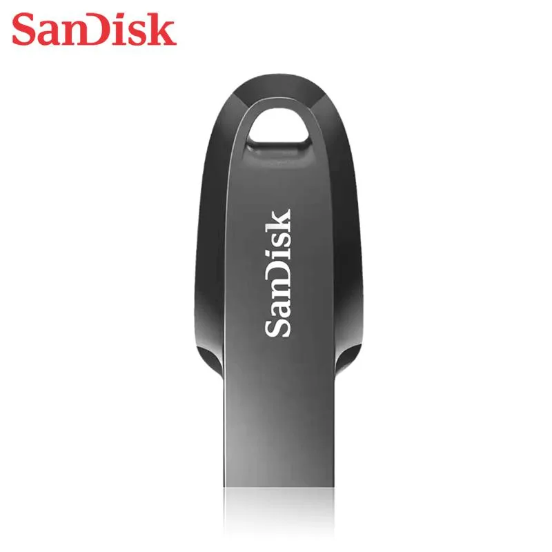 SanDisk SanDisk Ultra Curve CZ550 128GB USB 3.2 Gen 1 Flash Drive Black — ürün fotoğrafı