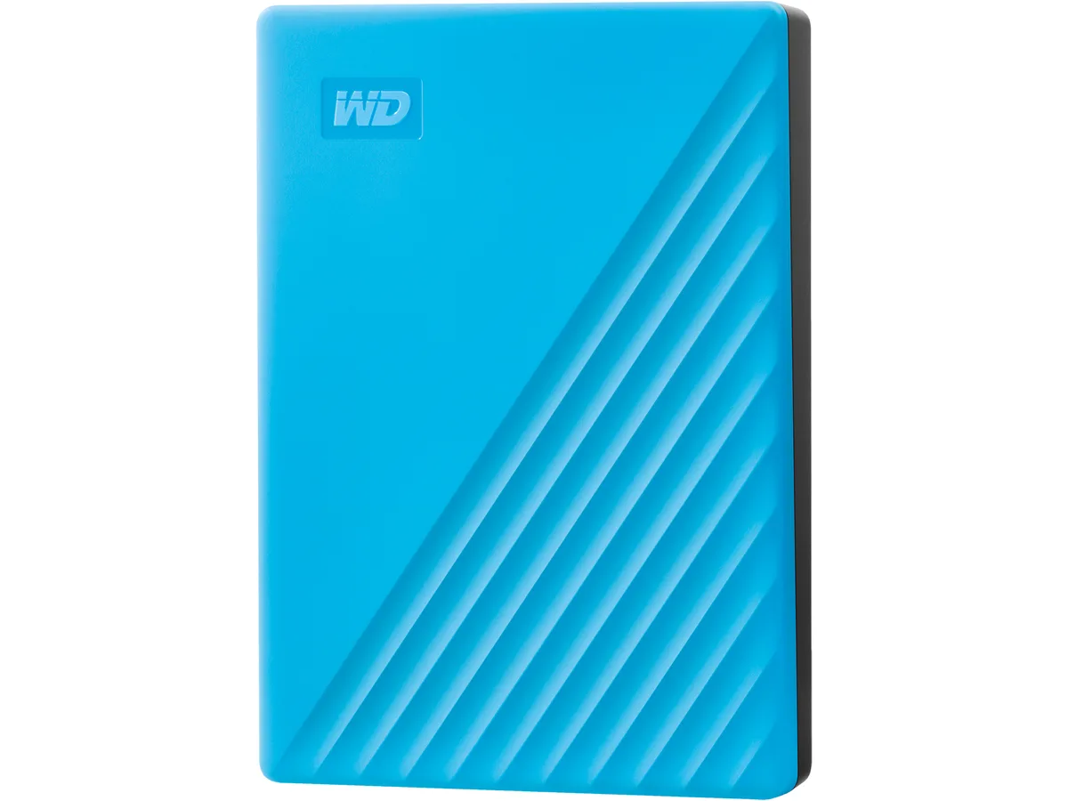Western Digital Western Digital WDBPKJ0040BBL-WESN 4TB portable hard drive Blue — 제품 사진