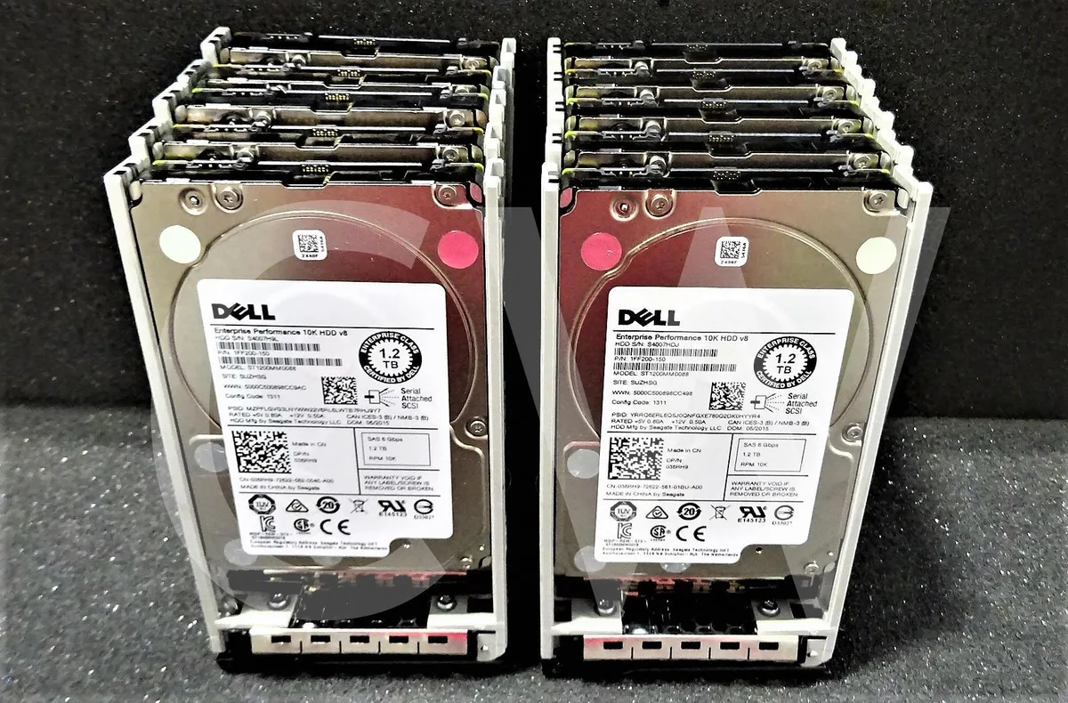 DELL DELL 36RH9 ST1200MM0088 1.2TB 10000RPM 2.5" SAS internal hard drive — Produktfoto