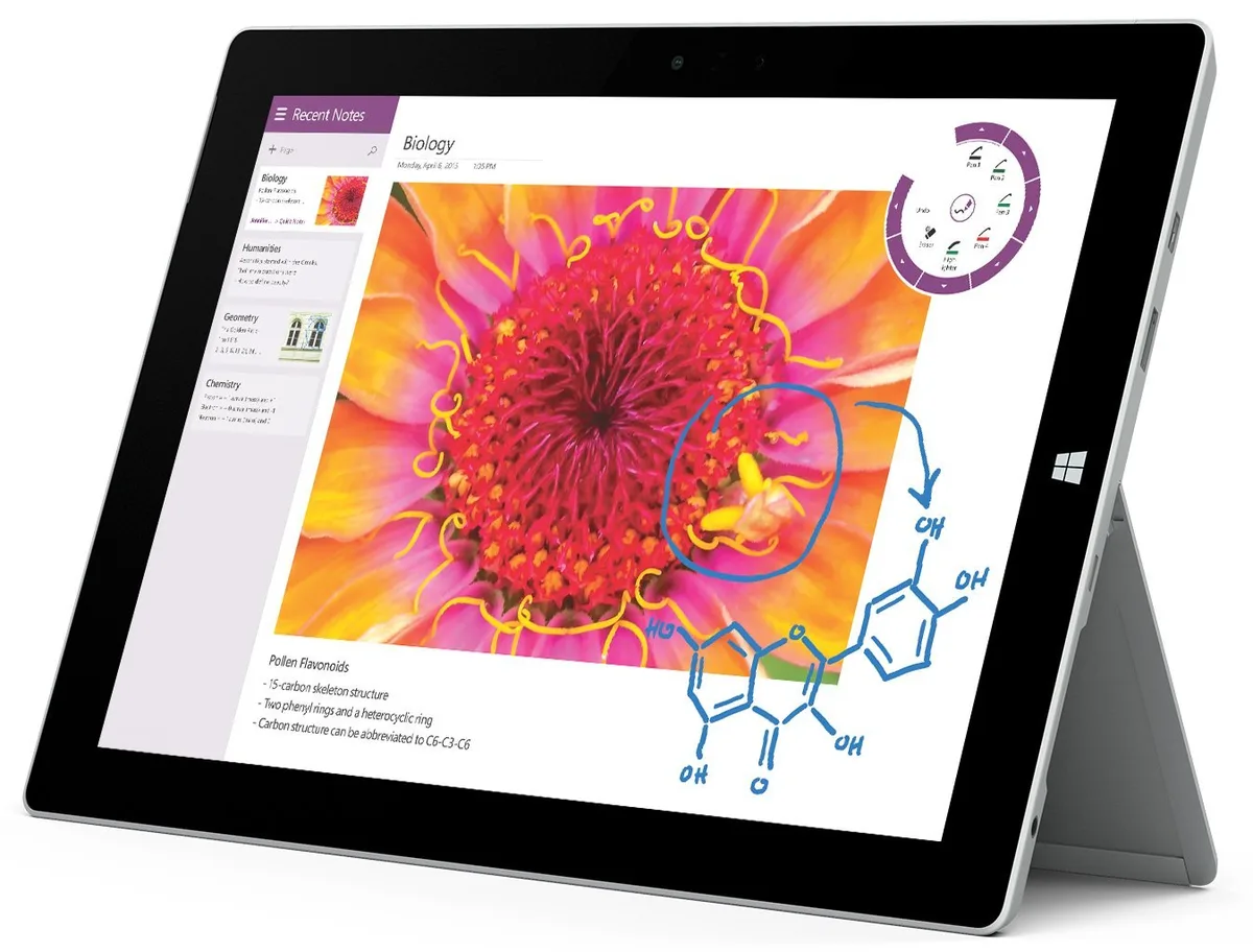 Microsoft Microsoft Surface 3 7G5-00001 10.8" 2GB 64GB Silver — 商品写真