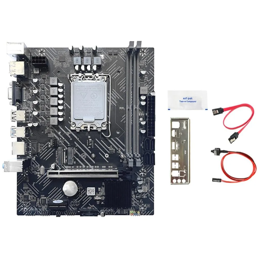 YINGHUA YINGHUA H610 server motherboard LGA1700 DDR4 SATA 3.0 Gigabit LAN — product photo