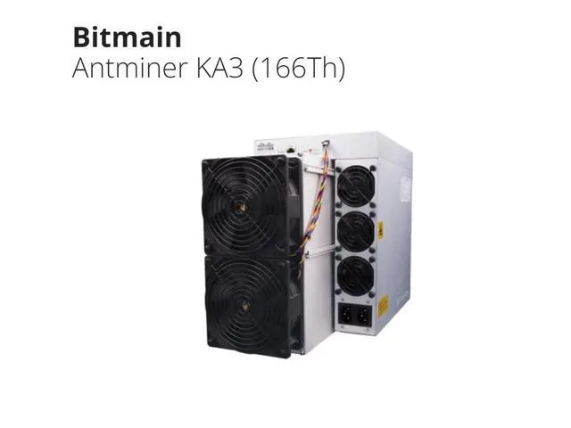 TROUVER TROUVER Antminer KA3 166Th Air-cooling 3154W — foto del producto
