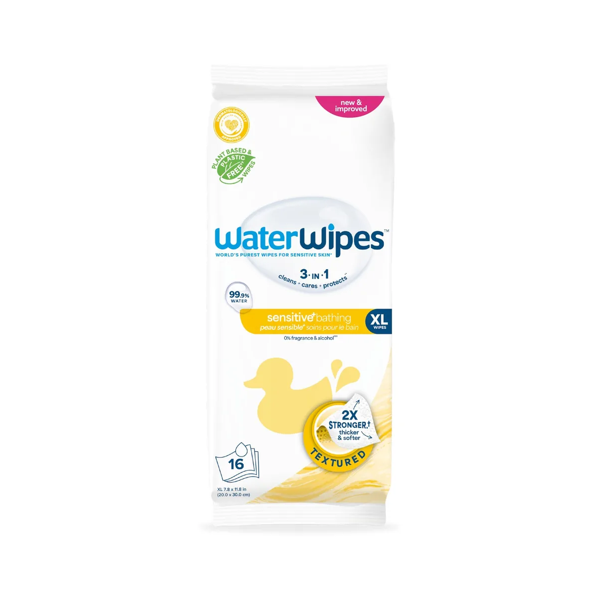  WaterWipes Sensitive+ Bathing Wipes 852401006477 16 Count personal care — preces foto