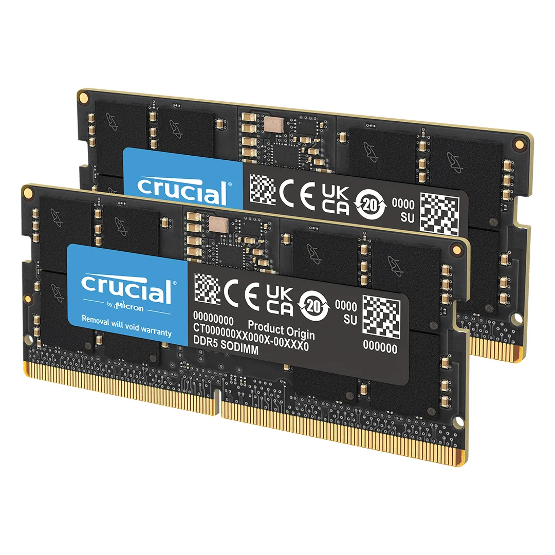Crucial Crucial CT2K64G56C46S5 128GB (2 x 64GB) DDR5 5600 laptop RAM — termékfotó