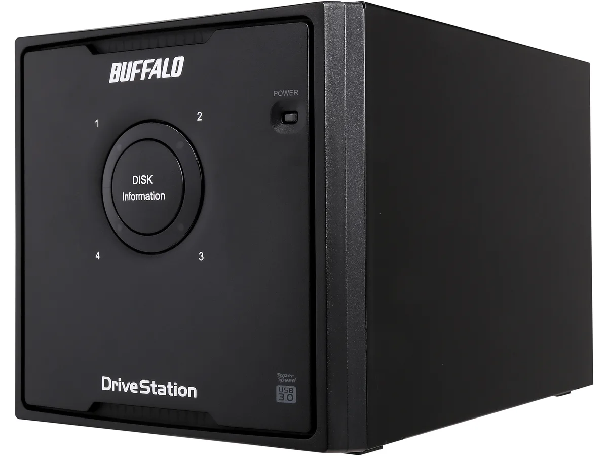 Buffalo Technology Buffalo Technology HD-QH24TU3R5 24TB external hard drive — 商品写真